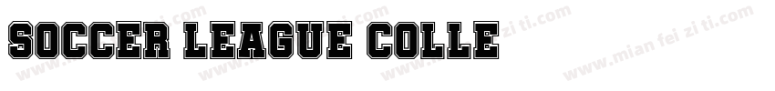Soccer League Colle字体转换